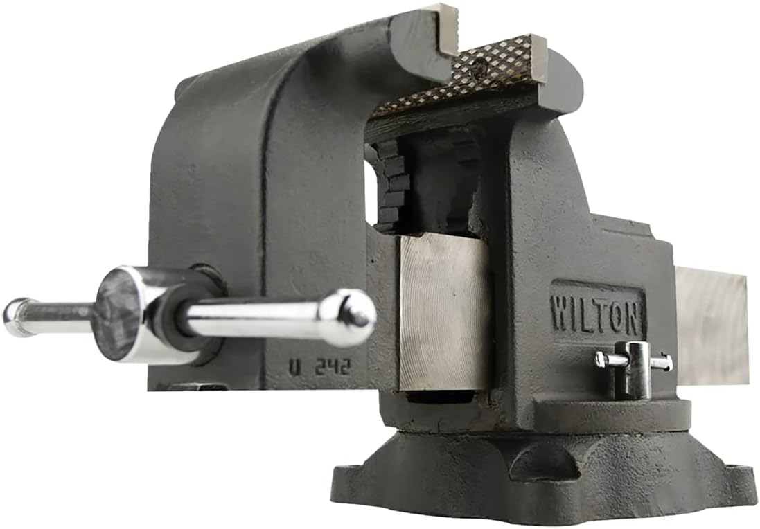 Wilton 63300 Shop Bench Vise Hand Powered 4 Inch Jaw Width