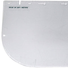 Sellstrom S35100 Replacement Window for 390 Series Safety Face Shields 8 x 16 x 0.040 Uncoated Acetate Clear Tint