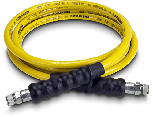 Enerpac H7210 High Pressure Hydraulic Hose 10 Feet 0.25 Diameter Yellow