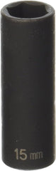 Grey Pneumatic 1015MD 3/8 Drive 15mm Deep Socket