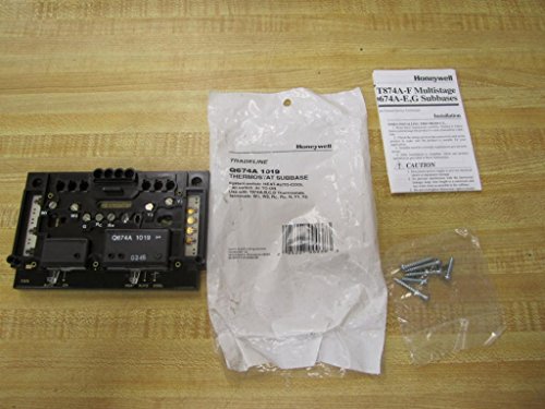 Honeywell Q674A1019 Thermostat Subbase Heat-Auto-Cool