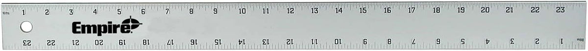 Empire Level 4002 Heavy Duty Aluminum Straight Edge, 24-Inch