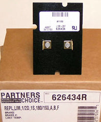 NORDYNE 626434R Limit Switch 160-180F L180-20F 1/2D 1S