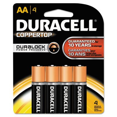 Duracell DURMN2400BKD CopperTop Alkaline Battery 1.5V AAA 24 Pack