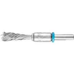 PFERD 83285 Singletwist Knot End Brush 0.020 in Stainless Steel Wire 1/4 in Shank