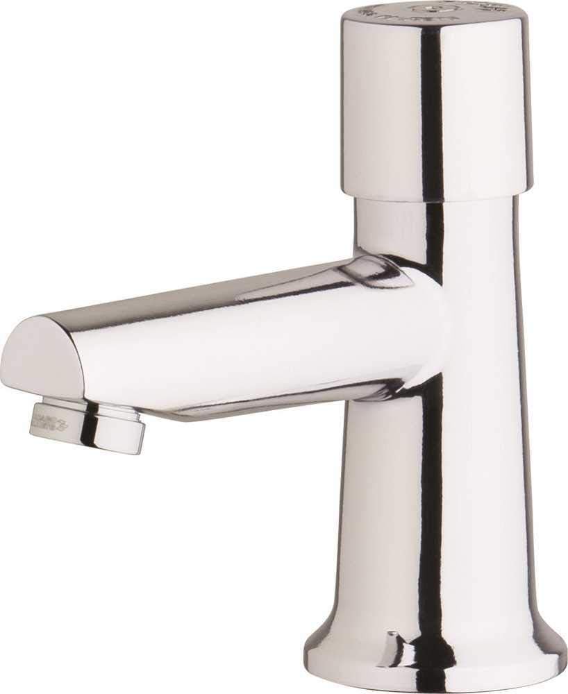 Chicago Faucets 3500-E2805ABCP Single Supply Basin Faucet Hot or Cold Water