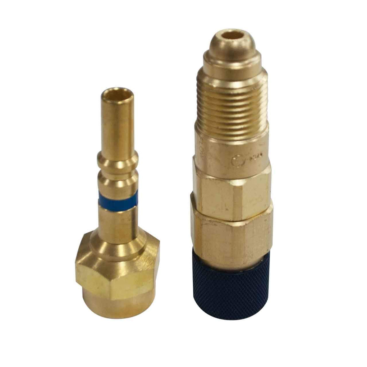 Western Enterprises QDB33 Quick Connect Regulator-to-Hose Brass Plug Socket Inert Gas