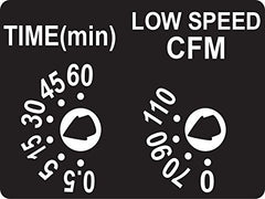 Delta Breez SMT150D Dual Speed Bath Fan 110/150 CFM