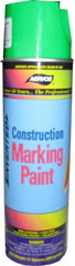 Aervoe 248 Fluorescent Green Construction Marking Paint 12 Pack