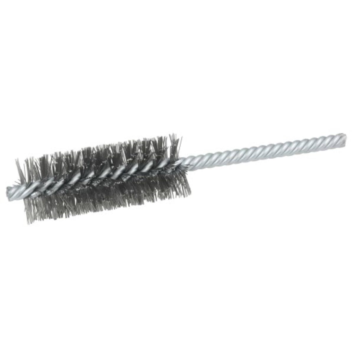 Weiler 21114 Power Tube Brush 1 Diameter 5-1/2 Length Steel Bristles