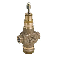 Honeywell V5011N1032 Two-Way Globe Valve 1/2 inch NPT Bronze for Water or Glycol or Steam