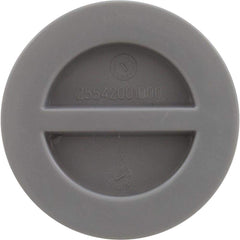 Custom Molded Products 25542-001-000 1.5In NPT Flat Plug, Gray