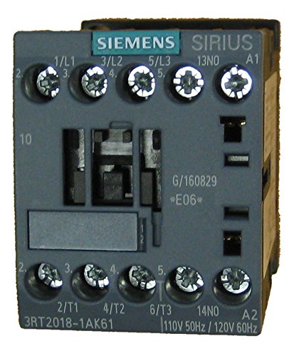 Siemens 3RT2018-1AK61 Contactor 16A 120VAC 1NO