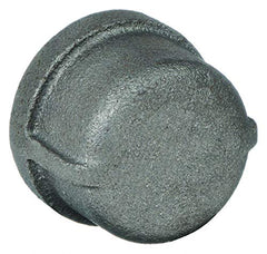 CAI - ANVIL 0318900602 1 in. Female Black Malleable Iron Cap