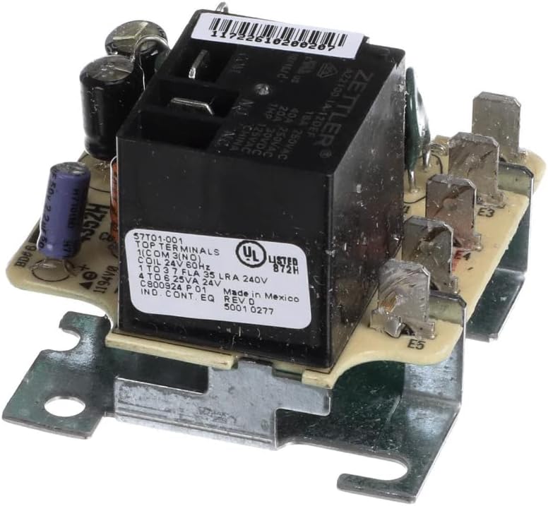 Trane RLY02807 Relay Switch Time Delay Relay Includes PC Board