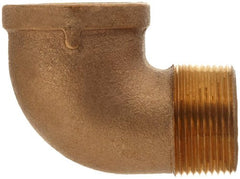 MERIT BRASS X103-32 Brass Pipe Fitting 90 Degree Elbow NPT Male x NPT Female