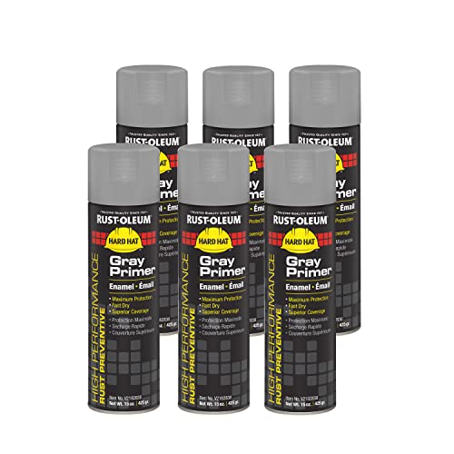 Rust-Oleum V2182838 High Performance V2100 System Enamel Spray Primer 15-Ounce Gray