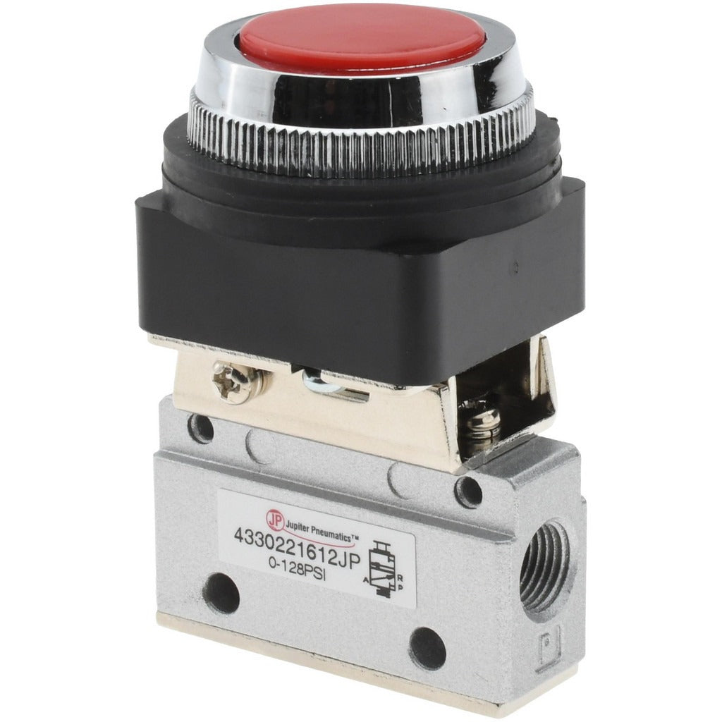PRO-SOURCE Pro-source 4330221612PRO 3-way Palm Button Air Valve
