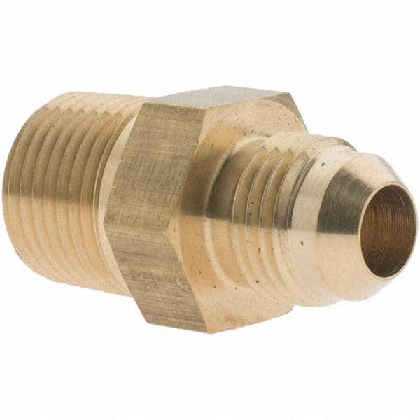 PARKER Parker PT-00259 Brass Male Adapter 3/8in 37 Degree Flare Nptf