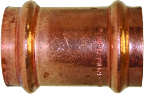 Apollo 10075502 3/4-Inch C x C Copper Coupling with Stop