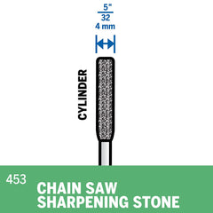 Dremel 453 Grinding Stone 5/32 inches 2-Piece