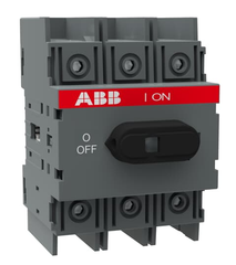 ABB OT30F3 Non-Fused Disconnect Switch 30 Amp 3-Pole DIN Rail Mount