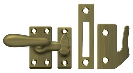 DELTANA Deltana CF66U5 Window Lock Casement Fastener Antique Brass