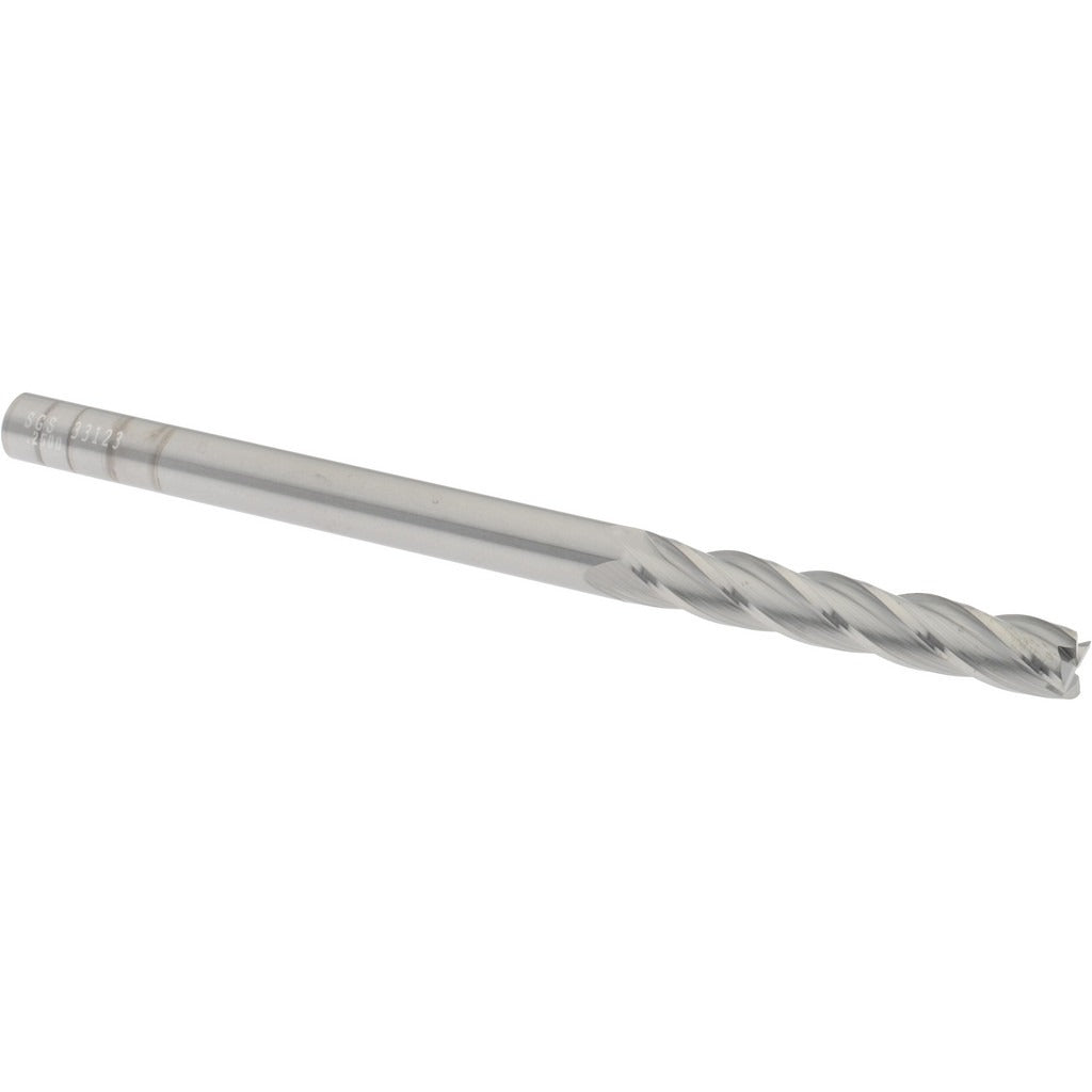 KYOCERA SGS PRECISION TOOLS Sgs 33123 Square End Mill 1/4 Inch 4 Flute Solid Carbide