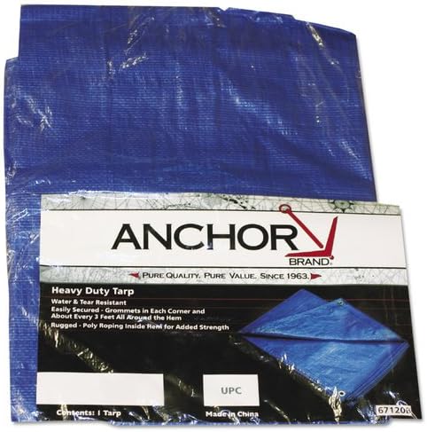 Anchor Brand 101-1016 Anchor 11009 10'X16' Poly TARP Woven LAMIN