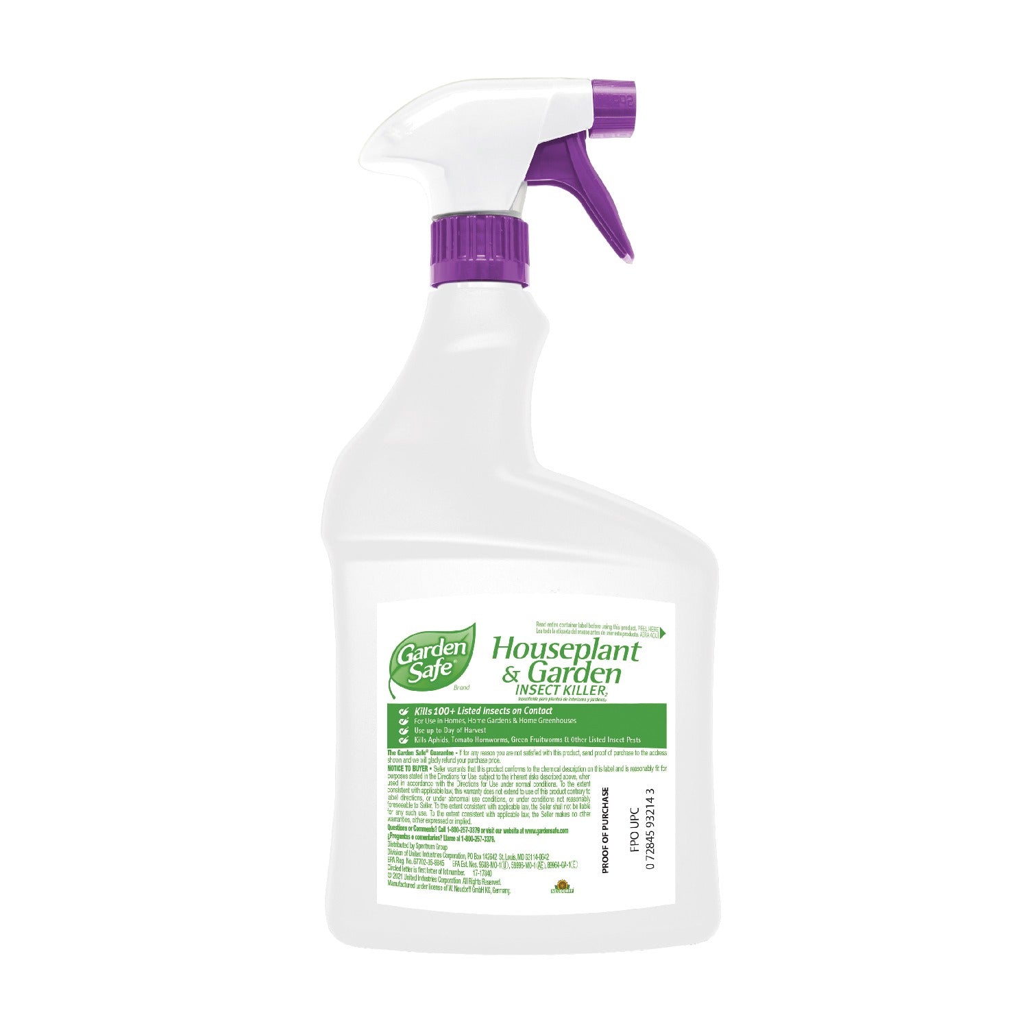 GARDEN SAFE Garden Safe HG-93214 Houseplant and Garden Insect Killer 32 fl oz