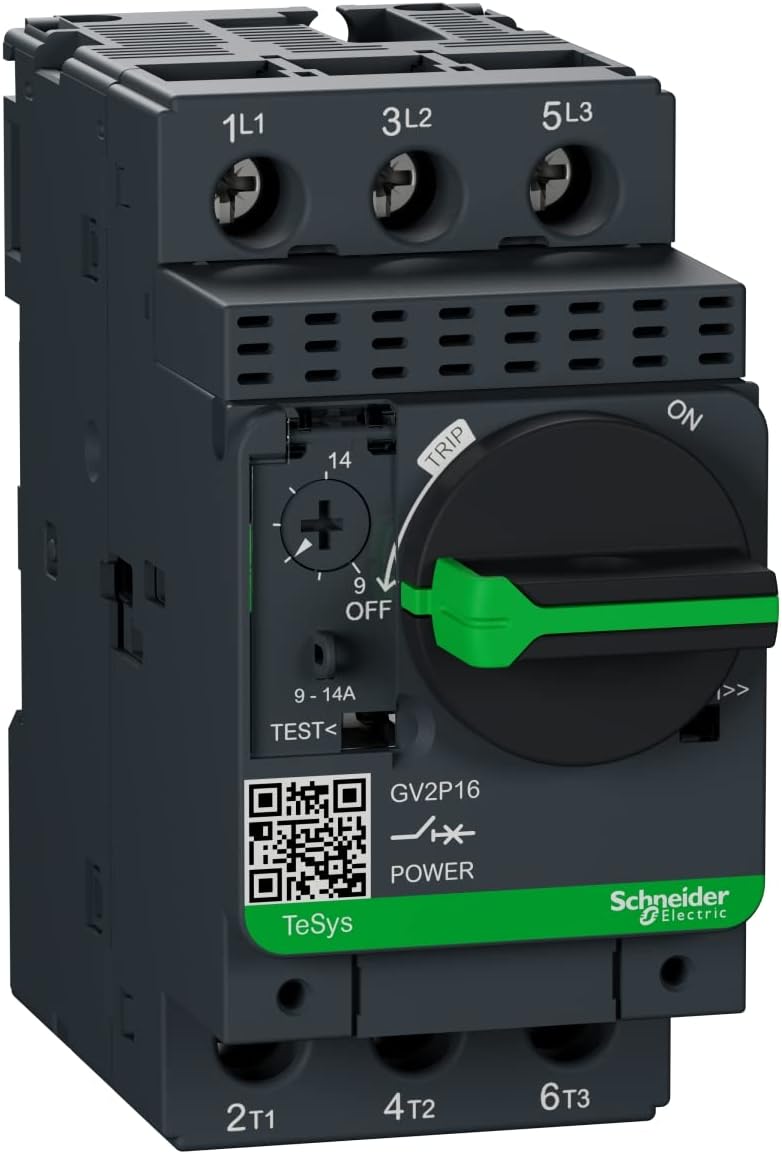 Schneider Electric GV2P16 Manual Starter 600VAC 14A IEC