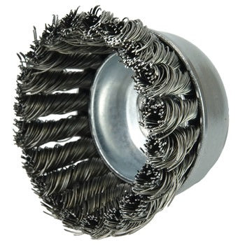 WEILER Weiler 13282 Steel Cup Brush 2-3/4 in 14000 Rpm