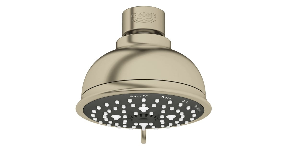 GROHE Grohe 26045EN1 Tempesta Rustic 1.75 gpm (4 inch)