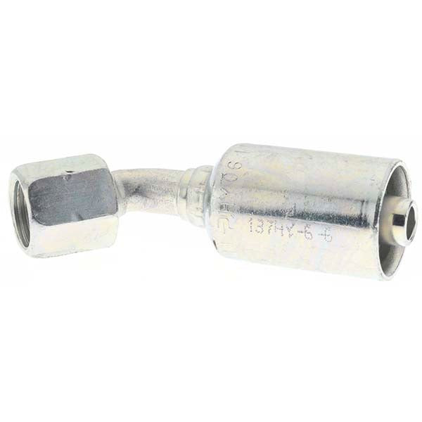 PARKER Parker PP-00364 Female Jic Swivel 45 Elbow 3/8 in Steel