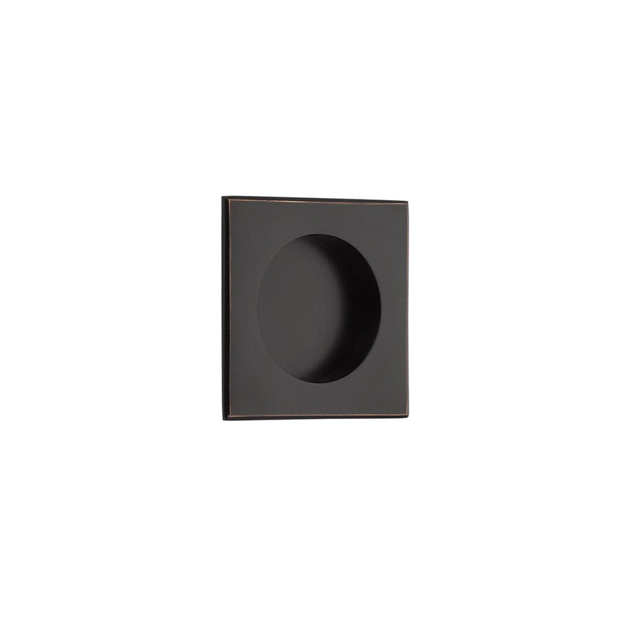 EMTEK Emtek 2213US10B Square Flush Pull Oil Rubbed Bronze