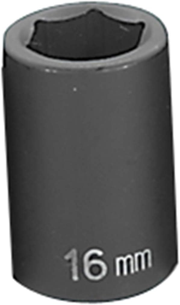 Grey Pneumatic 2016M Socket 1/2 inch Drive Size 16 mm