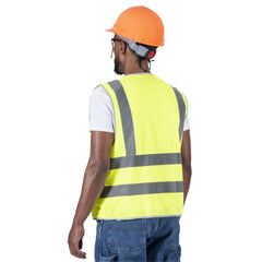 Pioneer V1025160U-5XL Safety Vest Green 5X-Large