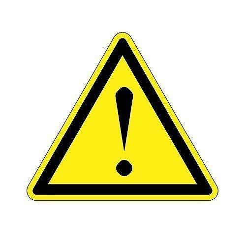 PANDUIT Panduit PESW-A-9Y Iso Safety Label Vinyl
