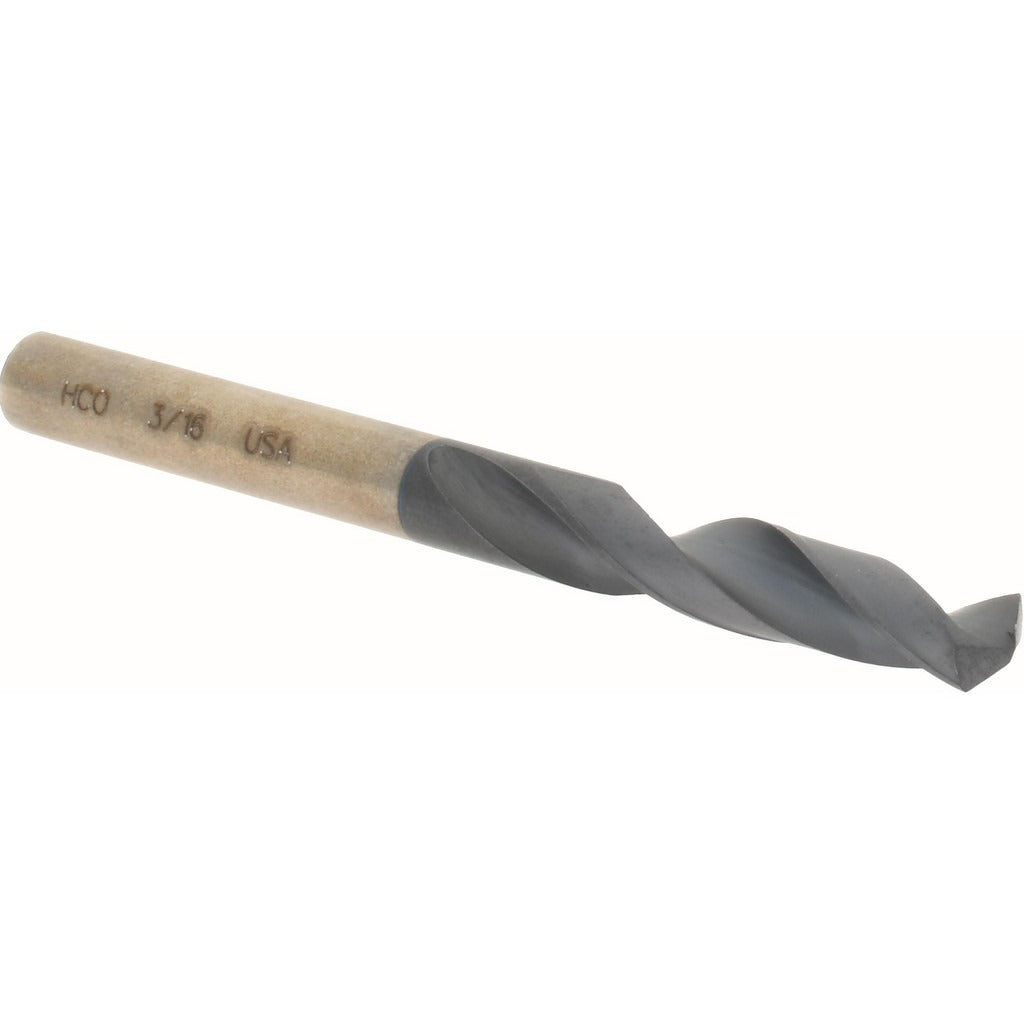 HERTEL Hertel 74131459 Screw Machine Drill Bit 3/16 in Cobalt