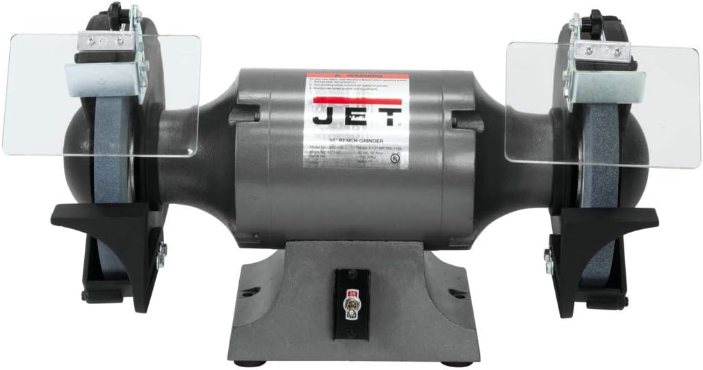 Jet 577103 10-Inch Bench Grinder 1725 RPM 115V