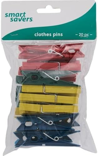 SMART SAVERS Smart Savers 606491 Spring Clothespin (20-Pack) Replacement 606491