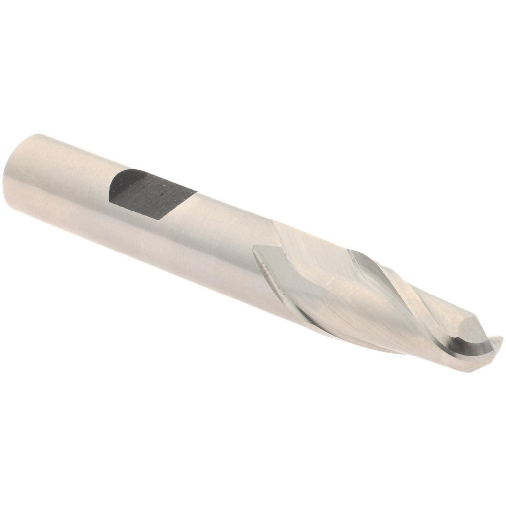 HERTEL Hertel E211002402 Ball End Mill 0.375 in 2 Flute Hss