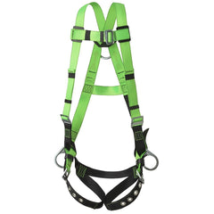 Peakworks V8002210 Full Body Safety Harness, 5-Point Adjustment, D-Rings, Universal Fit