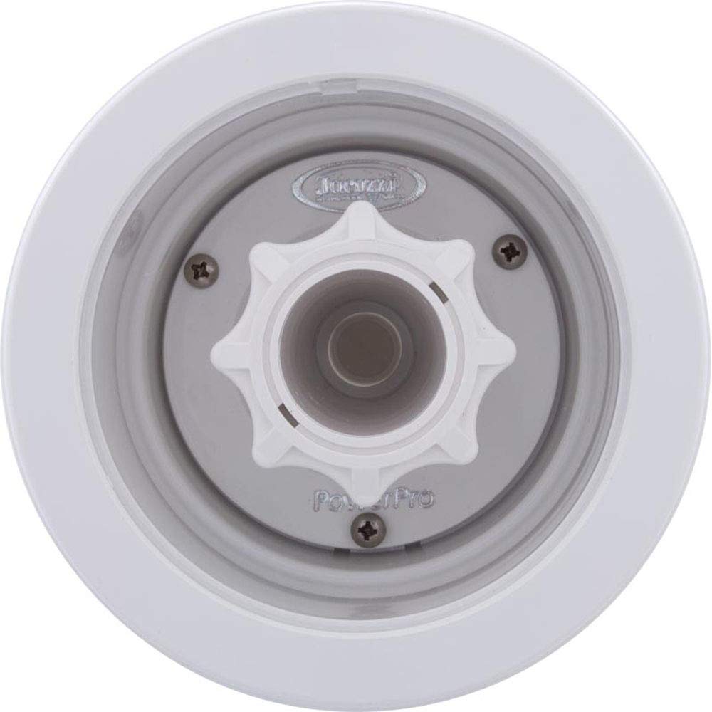 Jacuzzi 4870940 Jet Complete HTA Smooth White 4-1/2 inch Hole Size Replacement 4870940