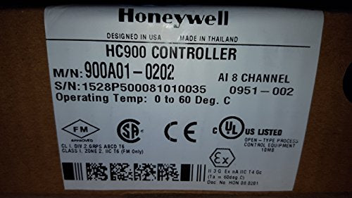 Honeywell 900A01-0202 HC900 8 Channel Analog Input Card