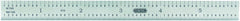 General Tools 616 Flexible 6-Inch Stainless Steel Ruler