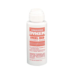 Dykem 80296 Red Layout Fluid - 2 oz Felt Tip Applicator