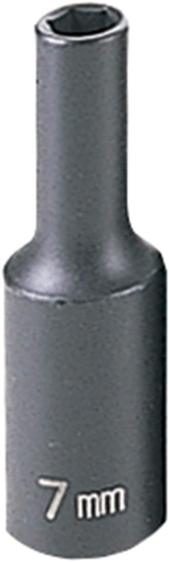 Grey Pneumatic 1007MD Impact Socket 3/8 in Drive x 7mm Deep