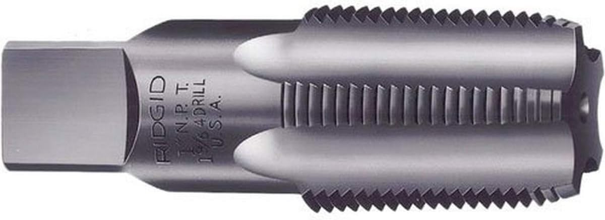 Ridgid 35845 Pipe Tap 1-1/4 in NPT Taper 4 Flutes