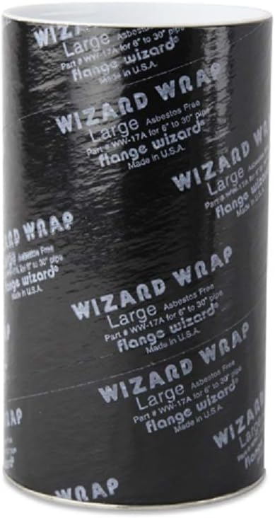 Flange Wizard WW-17A Large Pipe Wrap 120 x 5-1/4 in for 6 to 30 Inch Diameter Pipes